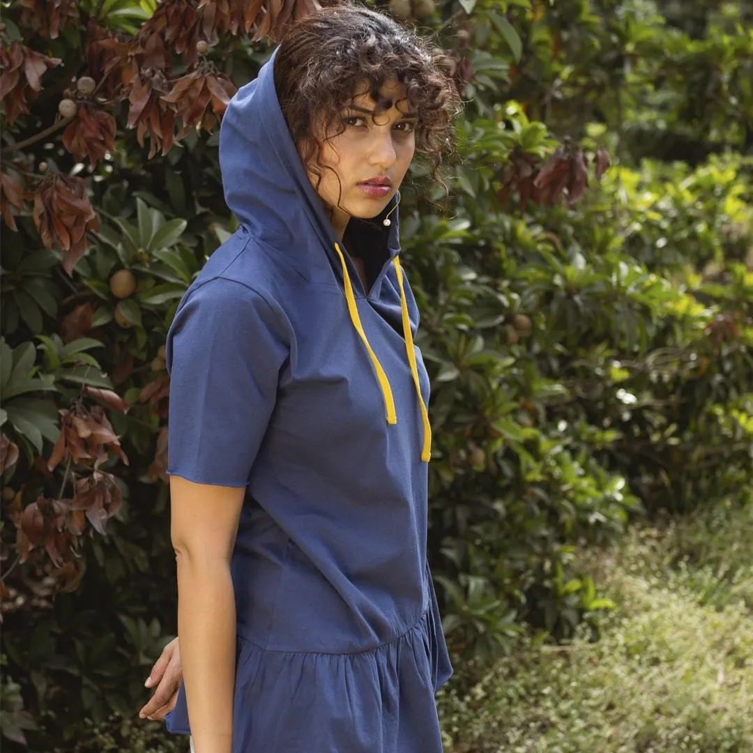 Windie Amanakku Relaxed Fit Hoodie Tunic With Pocket