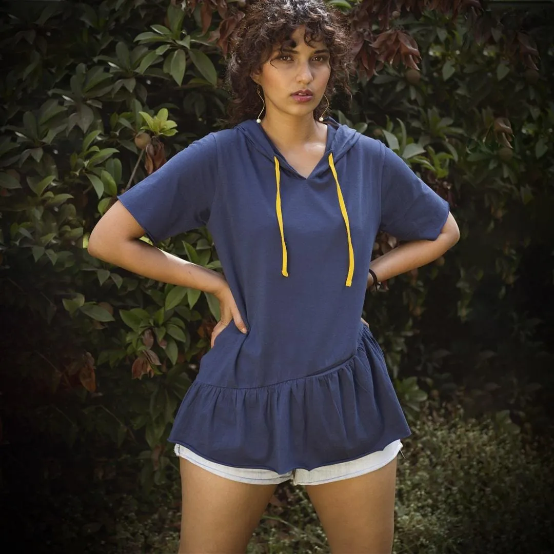 Windie Amanakku Relaxed Fit Hoodie Tunic With Pocket