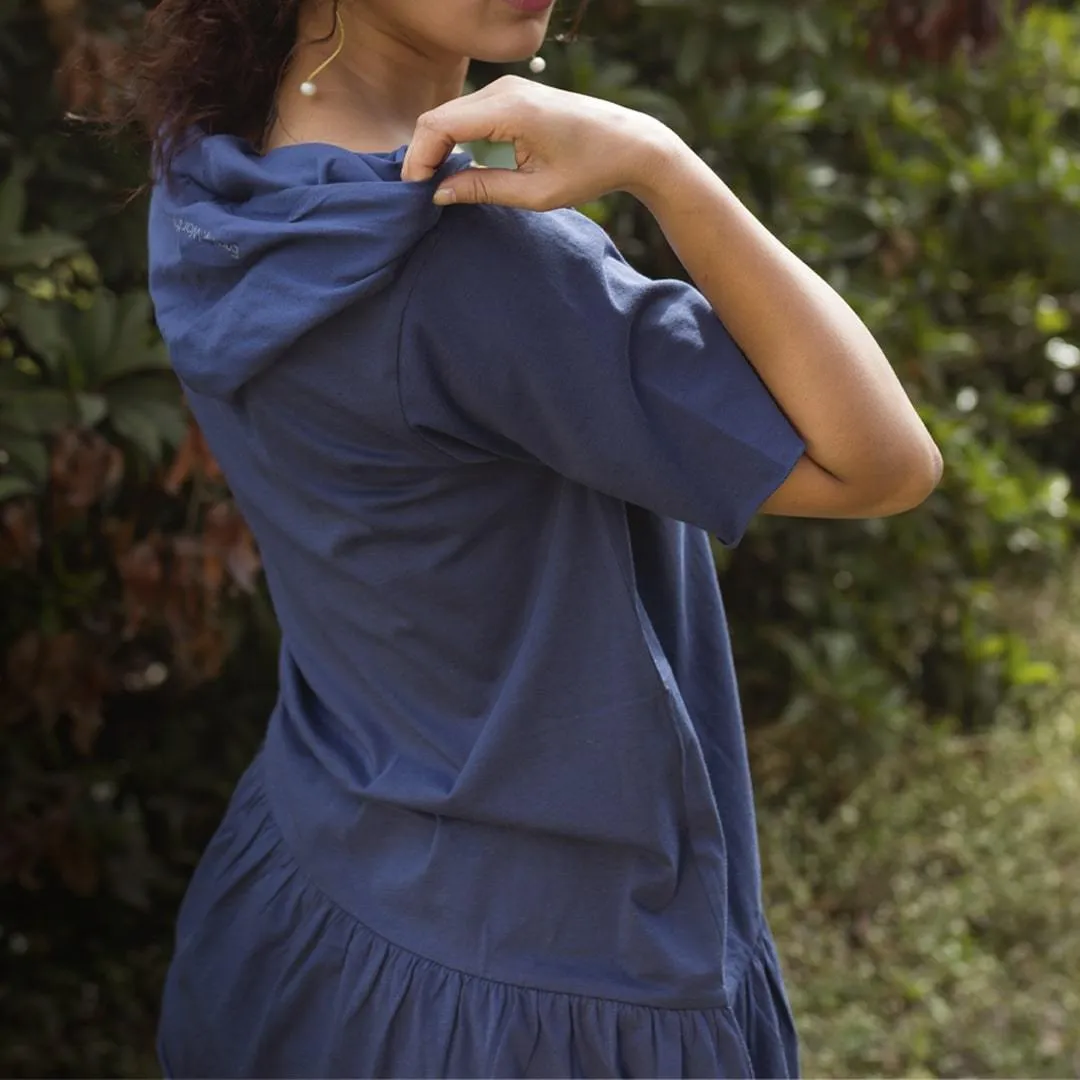 Windie Amanakku Relaxed Fit Hoodie Tunic With Pocket
